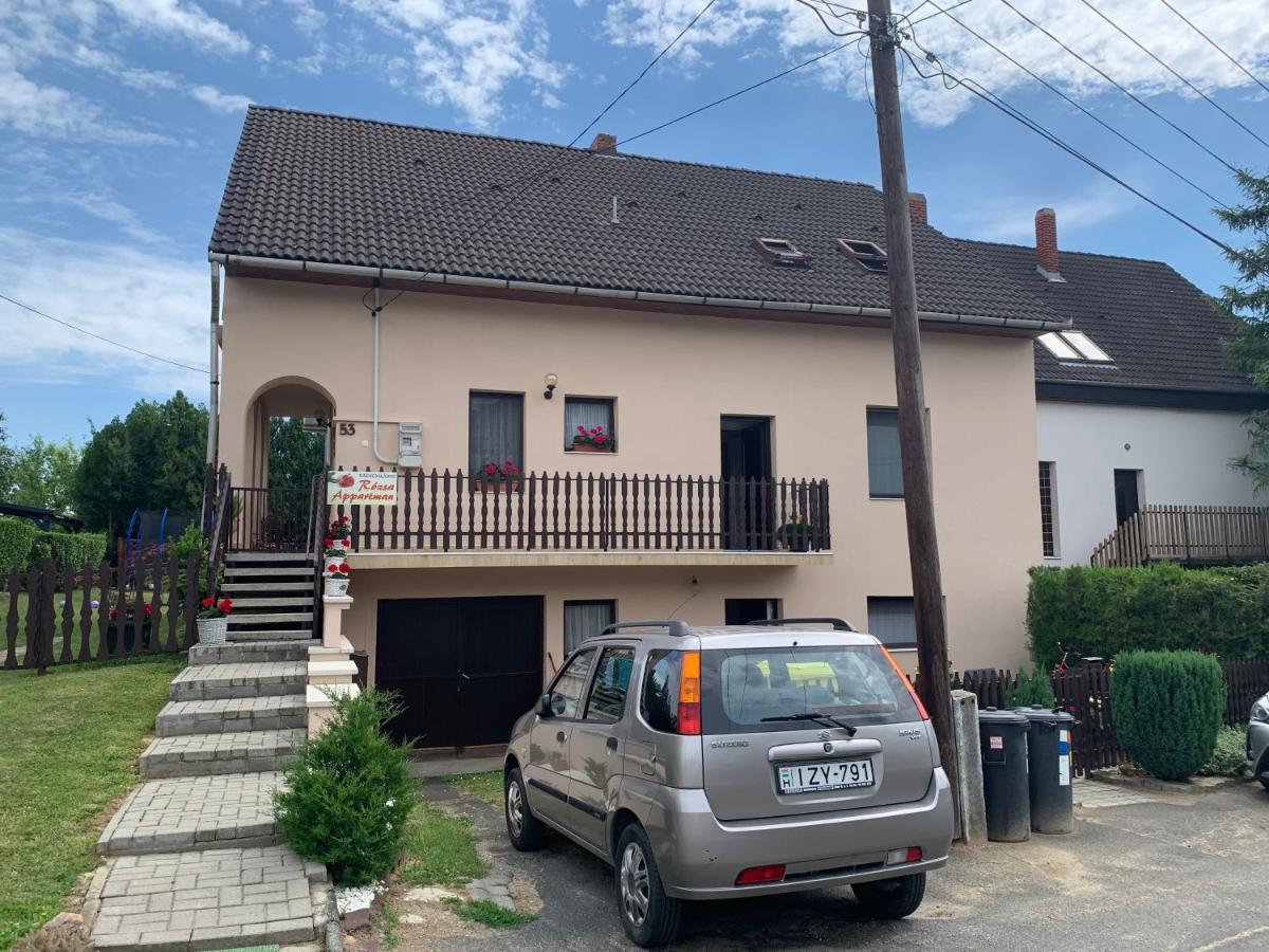 Apartament Nagcsalados Rozsa Apartman Balatonlelle Zewnętrze zdjęcie